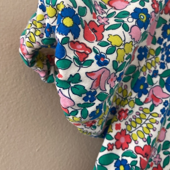 Mini Boden- Twirly Ballerina Dress in Multi Flowerbed - Picture 6 of 14